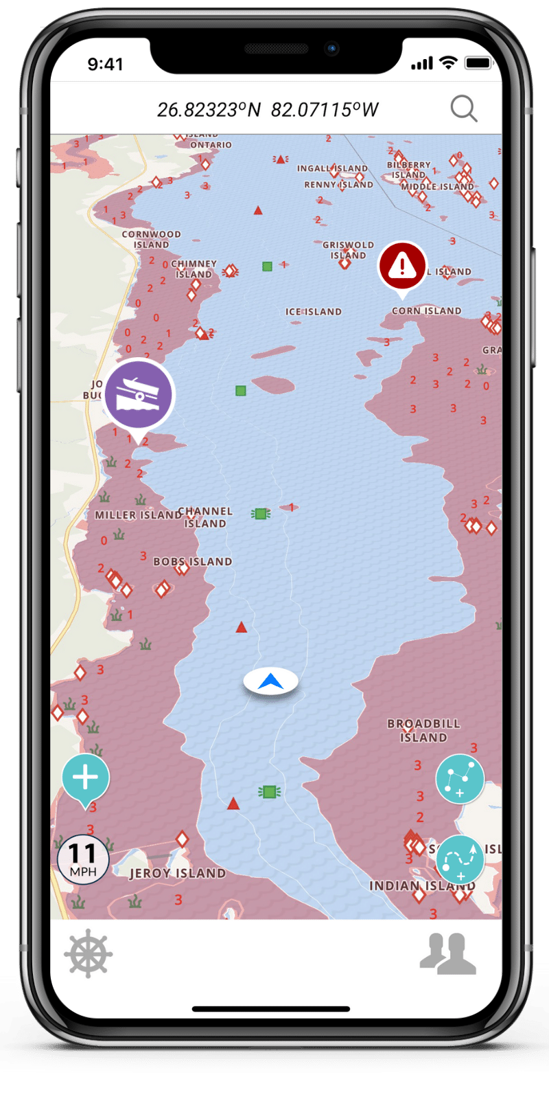 Wavve Boating Intuitive Mobile App + Curated Boating Experiences