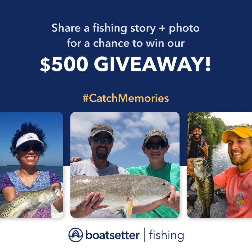 Summer Giveaway! Win $500 and Swag from Boatsetter Fishing - Boatsetter