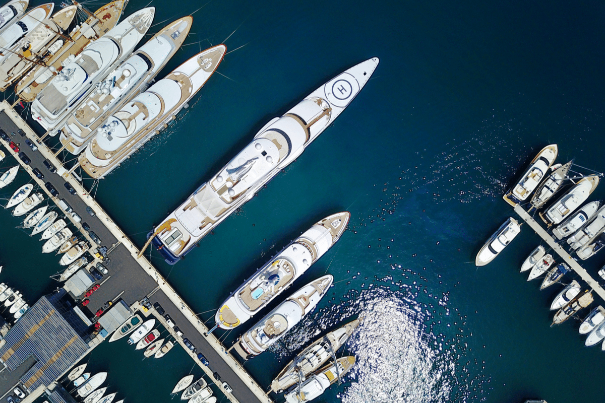 yachts by size