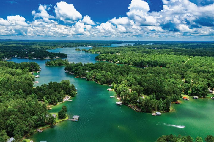 Lake Martin, Alabama.