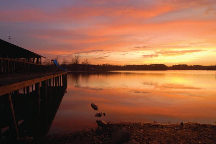 Weiss Lake, Alabama.