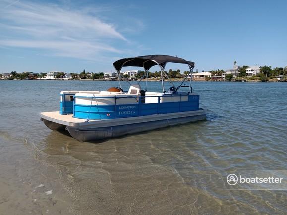 2023 Lexington 21' ft  Pontoon for rent in Edgewater, FL!