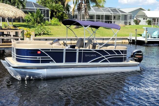 Quick and Easy Rental New 2023 Tritoon's Sylvan Mirage 22ft LZ