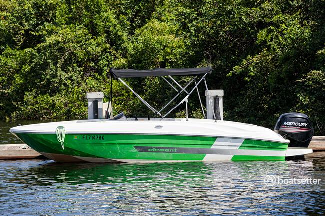 BAYLINER-FREE GASS!-LAKE BOCA SANDBAR- SEATS 9!!