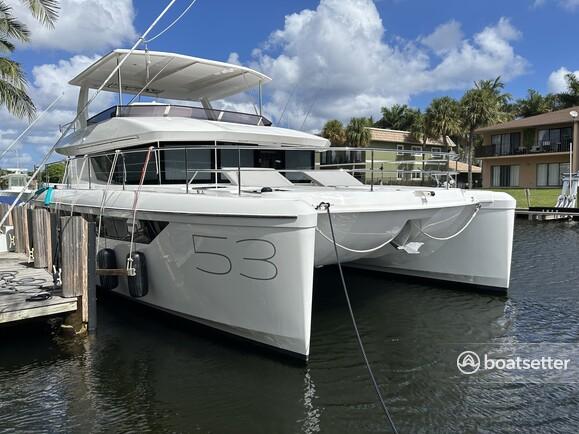 New Leopard 53 Foot Power Catamaran 