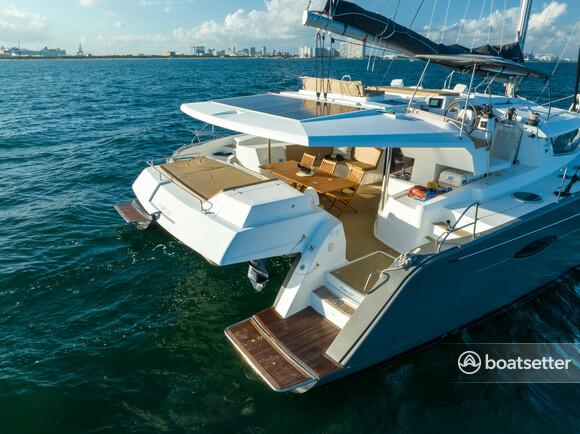 60ft luxury sailing experience, unlike anything else in Ft. Lauderdale