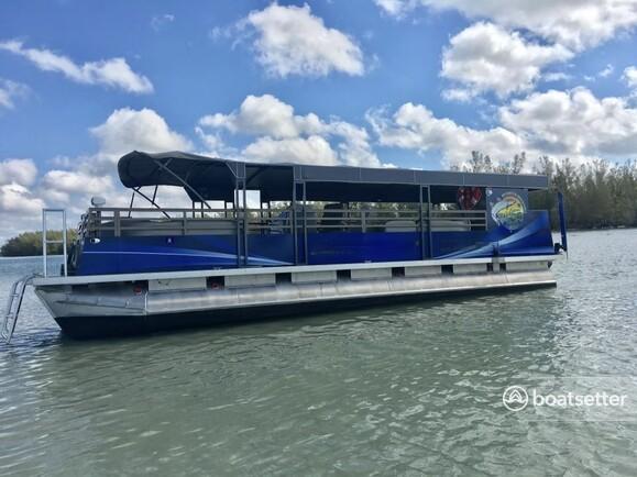 The Island Dreamer Boat Cruise 35' Pontoon