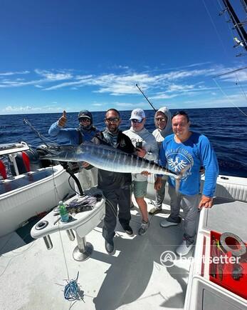 Miami Beach Ultimate Fishing Charter on Freeman 42LR Quad Motor