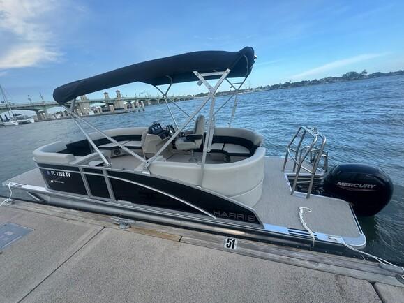 New 2024 Harris 21Breeze 150 HP