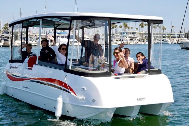 Cruise the Marina in style aboard our new premium ElectraCraft boats