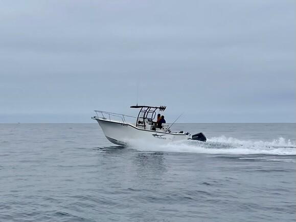 Center Console Boat with Head