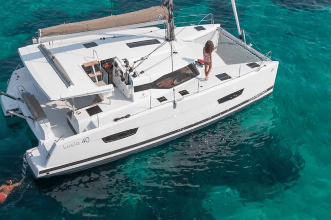 NEW 40' Sailing Catamaran! Offering day, overnight, & sunset charters