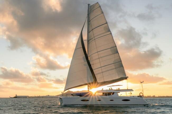 Adventure aboard 48' Luxury Fountaine Pajot Catamaran