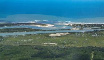 Matanzas Inlet sandbar