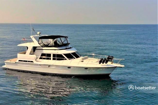 Ultimate Charter on Spacious 57’ Luxury Yacht