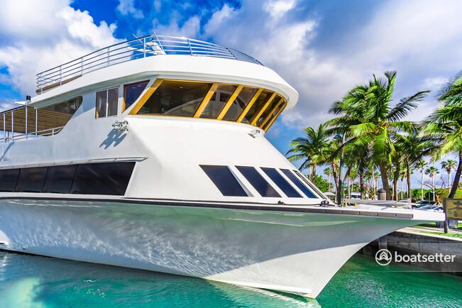 Luxury redefined: Yacht offers a three-level experience like no other.