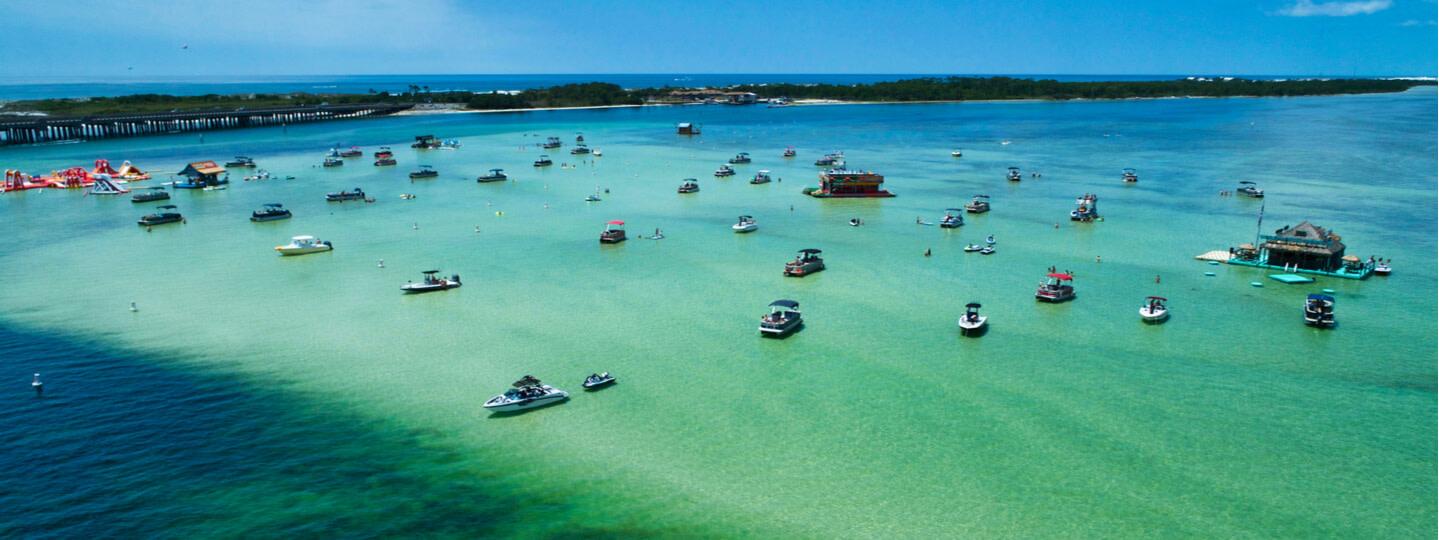 Explore the best Destin, FL and Crab Island boat rentals